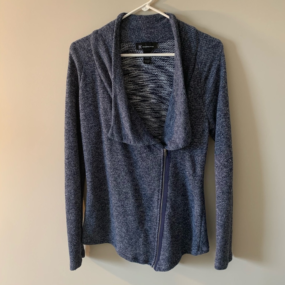 INC sweatshirt jacket